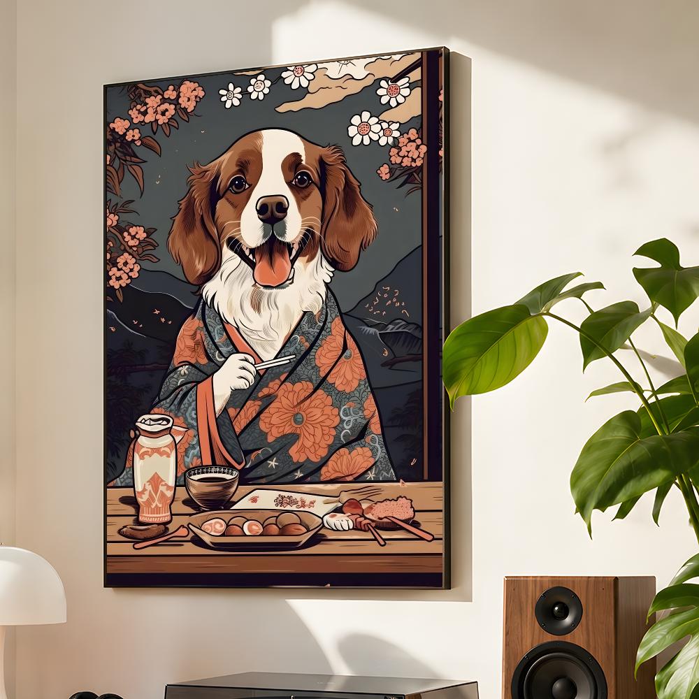 Retro Japan Style Dog Eating J - Japanese Lifestyle Food review and price